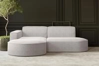 Kaiser M&ouml;bel - Ecksofa mit Wohnlandschaft, Eckcouch L-Form, Sofa 3-sitzer,