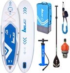 ZRAY Stand Up Paddling Board aufblasbar Allround SUP Board Komplettset, Drop-Stitch