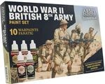 The Army Painter, Historical: WWII British 8th Army, 10 x 18 ml Warpaints Fanatic, 9