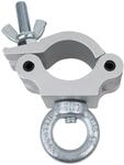 Showtec Half Coupler + Eye 340 kg 50 mm, T&Uuml;V Certified (Silver)