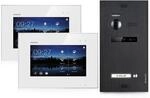 Balter EVO Video T&uuml;rsprechanlage, Touchscreen, 2X 7 Zoll Monitor, 2-Draht Bus,