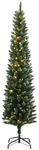vidaXL K&uuml;nstlicher Weihnachtsbaum, Tannenbaum mit LED-Beleuchtung 150 LEDs 120cm,