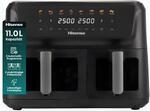 Hisense HAF2700DCD Hei&szlig;luftfritteuse /2700 W /11 L Kapazit&auml;t /8 voreingestellte