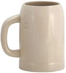 Rastal Grenzauer-Bierkrug Humpen 1 Stk. 0,5 Liter mit Eichstrich Steinkrug