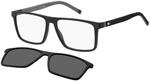 Tommy Hilfiger Brille TH 2086/CS Gr&ouml;&szlig;e 56-15 mm Matte Schwarz Grau polarisiert