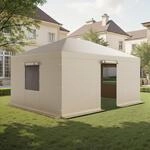 VEVOR Winterabdeckung, passend f&uuml;r 3,68x4,9 m gro&szlig;e Pavillons, Ersatzabdeckung mit