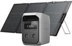 ECOFLOW DELTA 3 Classic Tragbare Elektrostation mit 160W Solarpanel, 1024Wh...