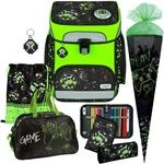 Pridera Scooli Schulranzen Jungen 1.Klasse EasyFit (7tlg. Set mit Sporttasche...