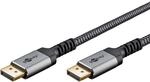 goobay DisplayPort Kabel 2.1-54 Gbit/s, 8K/144 Hz, 3m, DP-Kabel im Metall-Design,