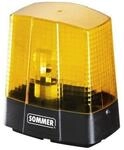 Sommer Warnlicht gelb IP44, 25 W/E14, DC 24 V