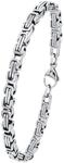 Amor Armband Edelstahl Herren Armschmuck, 21 cm, Silber, Kommt in Schmuck...