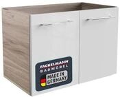 FACKELMANN Waschtischunterschrank Lima/Badschrank mit Soft-Close-System/Ma&szlig;e...