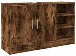 vidaXL Waschbeckenunterschrank, Unterschrank f&uuml;r Badezimmer, Badschrank mit