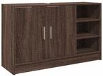vidaXL Waschbeckenunterschrank, Unterschrank f&uuml;r Badezimmer, Badschrank mit