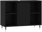 vidaXL Badezimmerschrank, Waschbeckenunterschrank mit viel Stauraum, Badschrank...