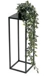 DanDiBo Blumenhocker Metall Schwarz Eckig 50 - 70 cm Blumenst&auml;nder...