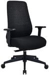 hjh OFFICE Ergonomischer Schreibtischstuhl, B&uuml;rostuhl, Stoff/Netz