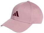 adidas Unisex Baseball Cotton New Logo Hat, Magic Mauve/Maroon, S-M
