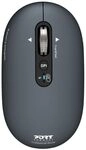 Mouse Wireless - Port Designs - 910501 Pure - Bluetooth - Ricaricabile - Grigio