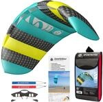 HQ Lenkmatte Symphony Beach III 1.3 Aqua ab 8 Jahre Freizeit Lenkdrachen