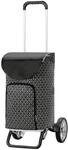 ANDERSEN Einkaufstrolley - Alu Star Shopper Famke schwarz | sehr leicht,