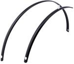 Curana Unisex &ndash; Erwachsene CLite Schutzbleche, Schwarz, 28", 30 mm