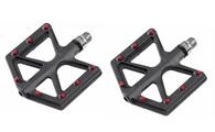 Zeray Paar Flache Pedale ZP-D213 Anti-Slip Ultralight Carbon/Harz (Flache...