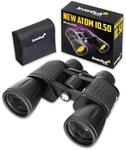 Levenhuk New Atom 10x50 Fernglas f&uuml;r Erwachsene &ndash; Leicht, Robust,...