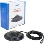 Magnethalterung f&uuml;r CB-Antenne PNI 145 / PL, 145 mm, 4 m RG58-Kabel und
