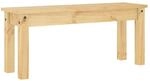 vidaXL Essbank Panama 105x30x45 cm Massivholz Kiefer
