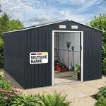 BRAST Ger&auml;tehaus Ger&auml;teschuppen Metall | T&Uuml;V gepr&uuml;ft | viele Gr&ouml;&szlig;en 