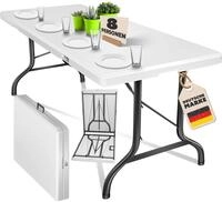 KESSER&reg; Buffettisch Tisch klappbar Kunststoff 183x76 cm Campingtisch Partytisch