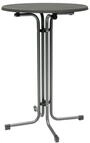 MFG Stehtisch, &Oslash;=80 cm, anthrazit/Schiefer