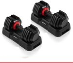 HAMMER Hanteln StrongLock 4.0 Smartes Hantelsystem mit Gewichtsverstellung durch