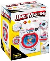 Idena 40469 - Waschmaschine f&uuml;r Kinder mit Licht- und Tonfunktion, Frontlader mit 4