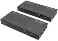 DIGITUS HDBadeT HDMI KVM Extender 150m/4K/60Hz/USB 2.0/PoC/IR/schwarz 150 m