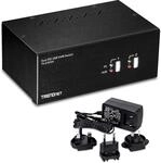TRENDnet TK-232DV DVI KVM Switch 2-Port Dual Monitor