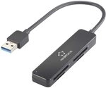 Renkforce RF-PCR-220 Externer Speicherkartenleser USB-A (USB 3.2 Gen 1) Schwarz