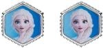 Disney Ohrringe f&uuml;r M&auml;dchen aus Silber mit Elsa, Anna, Olaf oder einer...
