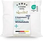 ZOLLNER Premium Federkissen mit Daunenanteil - Made in Germany &ndash; f&uuml;r...