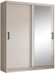 BEAUTY SOFA Kleiderschrank HELA moderner Schiebet&uuml;renschrank mit Spiegel,