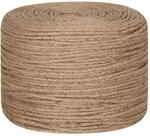 vidaXL Juteseil, Hanfseil Juteschnur 100 m L&auml;nge 8 mm St&auml;rke, Gartenschnur