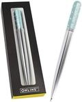 Online 𝗢𝗡𝗟𝗜𝗡𝗘 Crystal Pen Kugelschreiber mit funkelnden