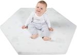 roba Laufgittermatratze 6 eckig - safe asleep - Baby Matratze f&uuml;r Laufgitter /
