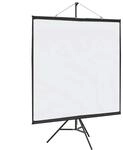 vidaXL Beamer Leinwand mit Stativ 81 Zoll 1:1
