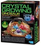 4M Crystal Growing: Dinosaurier Kristall-Terrarium Kinder ab 10 Jahre | Kristalle