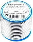 Cornat Fittingslot 250g 97 % - chromfarbig - f&uuml;r die Kalt- & Warmwasserinstallation