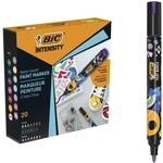 BIC Intensity Farbmarker mittlere Rundspitze f&uuml;r verschiedene Oberfl&auml;chen, ungiftig