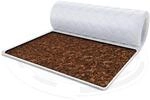 FDM Matratzentopper KOKOS Matratze Topper 200x200 cm H&auml;rtegrad H4 H&ouml;he ca. 1...