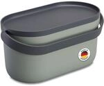 Garantia NOVA Biom&uuml;lleimer K&uuml;che 5L Agave/Graphite Grey Geruchsdichter